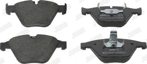 Jurid 571990J - Brake Pad Set, disc brake autospares.lv