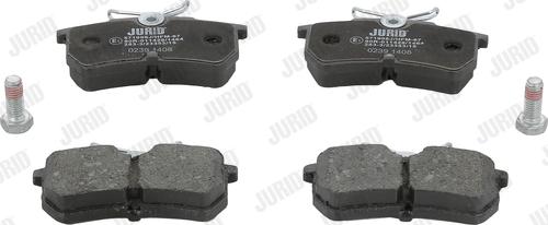 Jurid 571998J - Brake Pad Set, disc brake autospares.lv