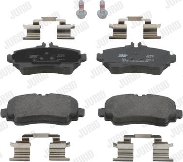 Jurid 571945J - Brake Pad Set, disc brake autospares.lv