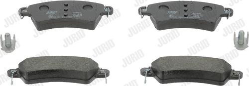 Jurid 571965J - Brake Pad Set, disc brake autospares.lv