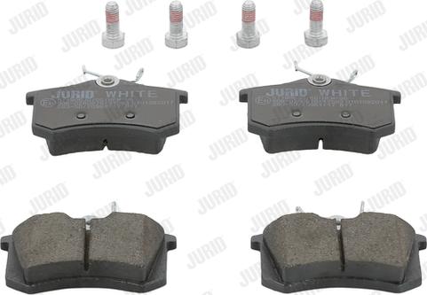 Jurid 571906JC - Brake Pad Set, disc brake autospares.lv