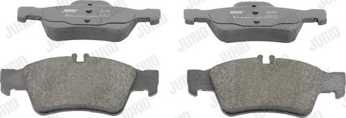 Jurid 571989J - Brake Pad Set, disc brake autospares.lv