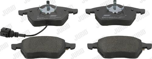 Jurid 571984J - Brake Pad Set, disc brake autospares.lv