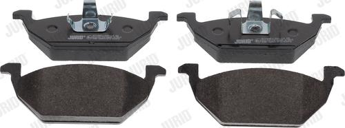 Jurid 571985J - Brake Pad Set, disc brake autospares.lv