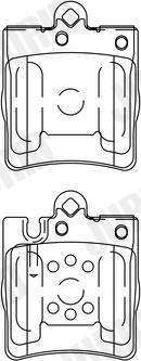 Jurid 571988J - Brake Pad Set, disc brake autospares.lv