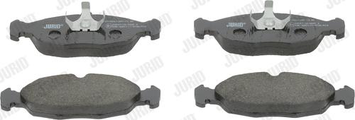 Jurid 571924J - Brake Pad Set, disc brake autospares.lv