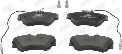 Jurid 571922J - Brake Pad Set, disc brake autospares.lv