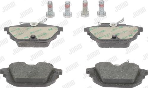 Jurid 571979J - Brake Pad Set, disc brake autospares.lv
