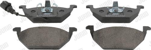 Jurid 571971D - Brake Pad Set, disc brake autospares.lv