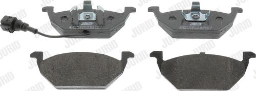 Jurid 571971J - Brake Pad Set, disc brake autospares.lv