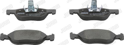 Jurid 571973J - Brake Pad Set, disc brake autospares.lv