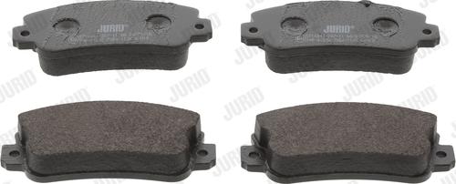Jurid 571464J - Brake Pad Set, disc brake autospares.lv
