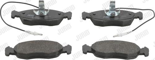 Jurid 571509J - Brake Pad Set, disc brake autospares.lv