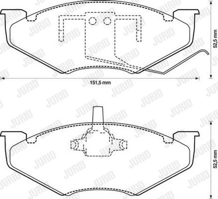 Alanko 10302263 - Brake Pad Set, disc brake autospares.lv