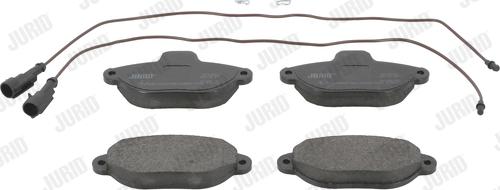 Jurid 571523J - Brake Pad Set, disc brake autospares.lv
