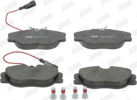 Jurid 571894J - Brake Pad Set, disc brake autospares.lv