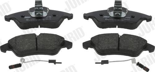 Jurid 571844J - Brake Pad Set, disc brake autospares.lv