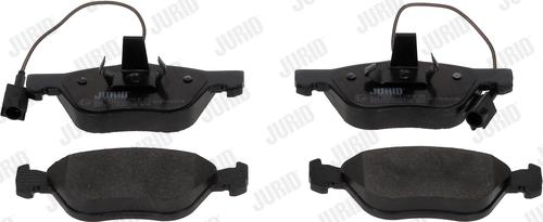 Jurid 571884D - Brake Pad Set, disc brake autospares.lv