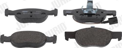 Jurid 571882J - Brake Pad Set, disc brake autospares.lv