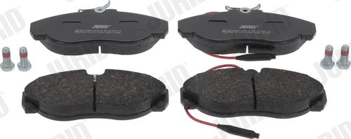 Jurid 571839J - Brake Pad Set, disc brake autospares.lv