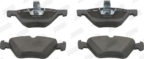 Jurid 571876J - Brake Pad Set, disc brake autospares.lv