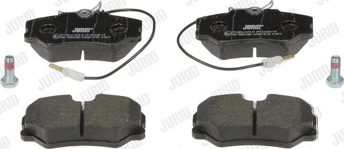 Jurid 571359J - Brake Pad Set, disc brake autospares.lv