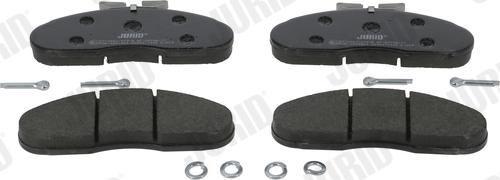 Jurid 571368J - Brake Pad Set, disc brake autospares.lv