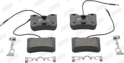 Jurid 571367J - Brake Pad Set, disc brake autospares.lv