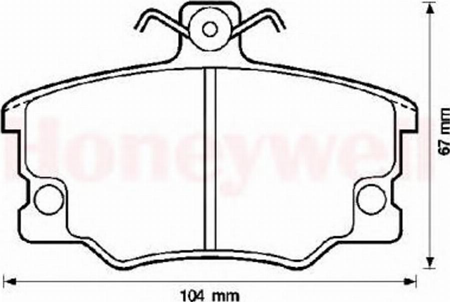 Jurid 571309JAS - Brake Pad Set, disc brake autospares.lv