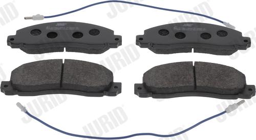 Jurid 571306J - Brake Pad Set, disc brake autospares.lv