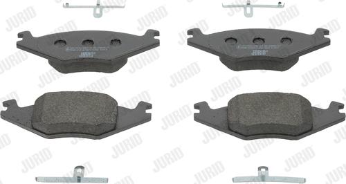Jurid 571315J - Brake Pad Set, disc brake autospares.lv