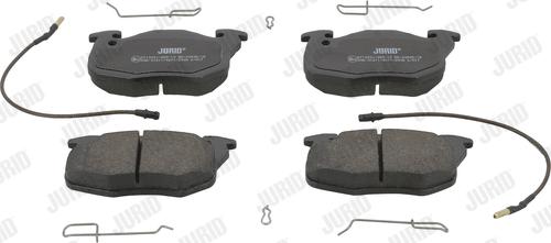 Jurid 571333J - Brake Pad Set, disc brake autospares.lv