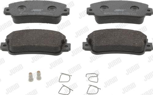 Jurid 571297J - Brake Pad Set, disc brake autospares.lv