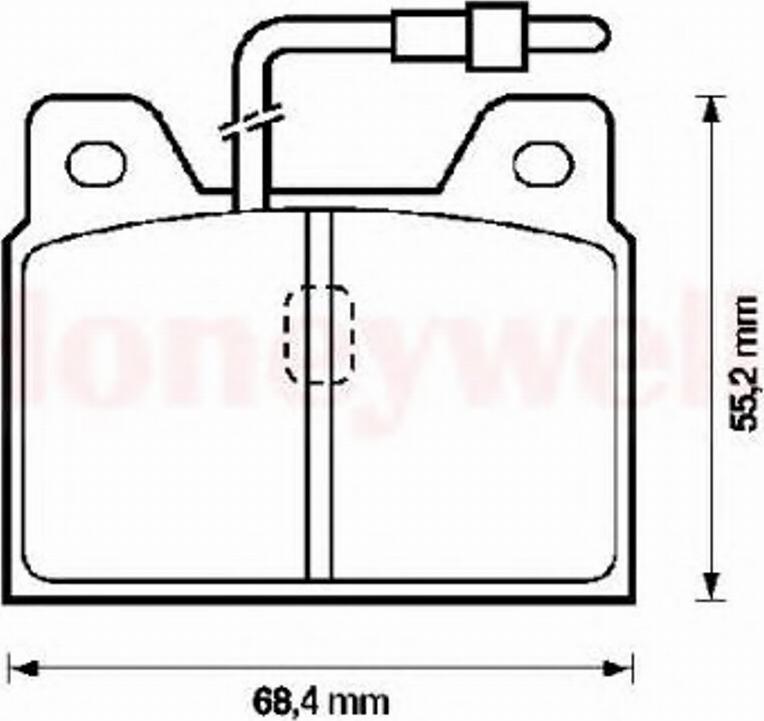 Jurid 571218JAS - Brake Pad Set, disc brake autospares.lv