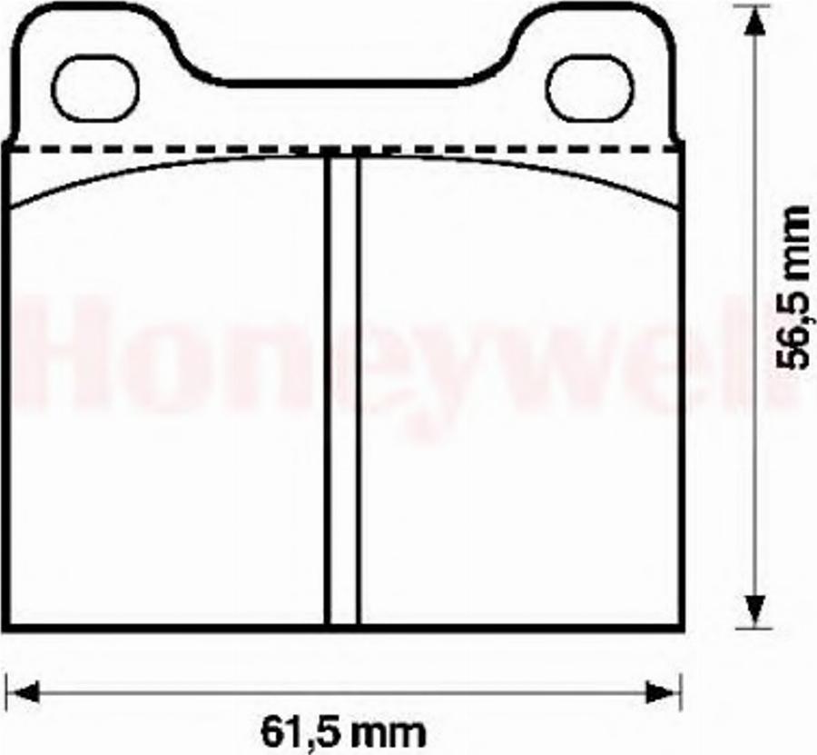 Jurid 571279J-AS - Brake Pad Set, disc brake autospares.lv