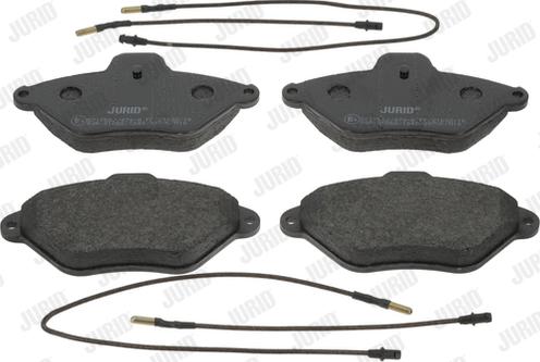 Jurid 571756J - Brake Pad Set, disc brake autospares.lv