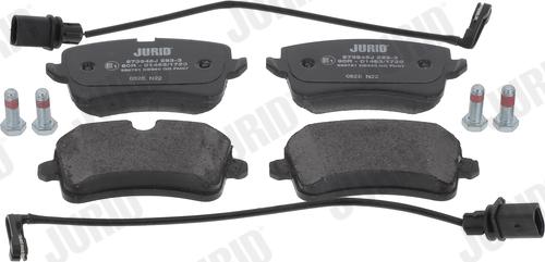 Jurid 573945J - Brake Pad Set, disc brake autospares.lv