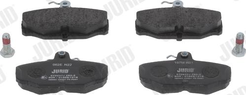 Jurid 573947J - Brake Pad Set, disc brake autospares.lv