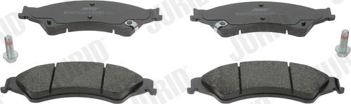 Jurid 573449J - Brake Pad Set, disc brake autospares.lv