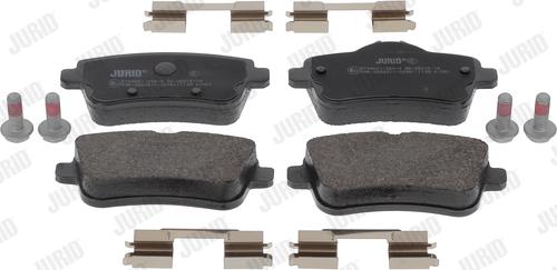 Jurid 573465J - Brake Pad Set, disc brake autospares.lv