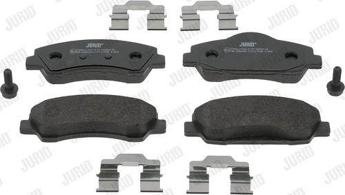 Jurid 573461J - Brake Pad Set, disc brake autospares.lv