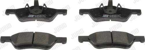 Jurid 573408J - Brake Pad Set, disc brake autospares.lv