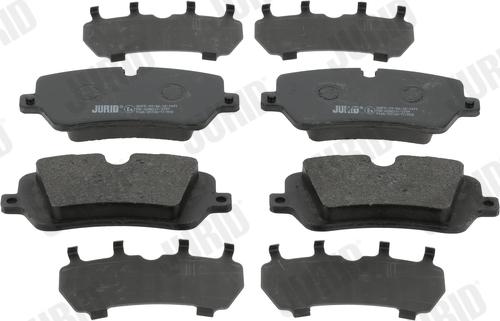Jurid 573439J - Brake Pad Set, disc brake autospares.lv