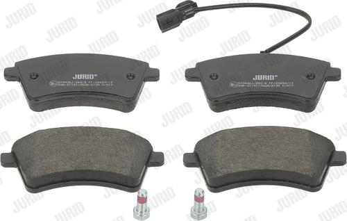 Jurid 573436J - Brake Pad Set, disc brake autospares.lv