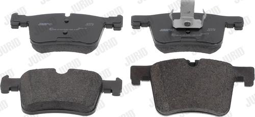 Jurid 573432J - Brake Pad Set, disc brake autospares.lv