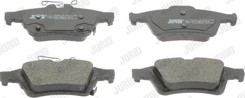 Jurid 573426J - Brake Pad Set, disc brake autospares.lv