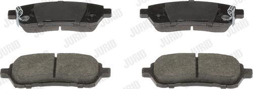 Jurid 573648J - Brake Pad Set, disc brake autospares.lv
