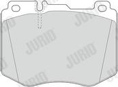 Jurid 573608J - Brake Pad Set, disc brake autospares.lv