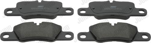 Jurid 573616J - Brake Pad Set, disc brake autospares.lv