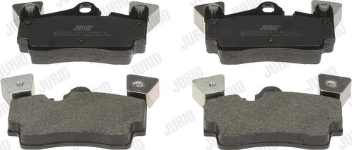 Jurid 573638J - Brake Pad Set, disc brake autospares.lv